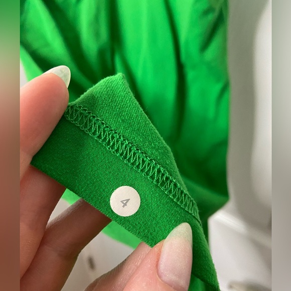 Lululemon Green Tank Top Size 4 - Picture 4 of 4